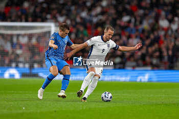 2024-09-10 - Harry Kane (9) of England during the UEFA Nations League match between England and Finland at Wembley Stadium, London, England on 10 September 2024. Photo Nigel Keene/ProSportsImages / DPPI - FOOTBALL - NATIONS LEAGUE - ENGLAND V FINLAND - UEFA NATIONS LEAGUE - SOCCER