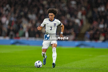 2024-09-10 - Rico Lewis (3) of England during the UEFA Nations League match between England and Finland at Wembley Stadium, London, England on 10 September 2024. Photo Nigel Keene/ProSportsImages / DPPI - FOOTBALL - NATIONS LEAGUE - ENGLAND V FINLAND - UEFA NATIONS LEAGUE - SOCCER