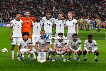 2024-09-10 - England team line up during the UEFA Nations League match between England and Finland at Wembley Stadium, London, England on 10 September 2024. Photo Nigel Keene/ProSportsImages / DPPI - FOOTBALL - NATIONS LEAGUE - ENGLAND V FINLAND - UEFA NATIONS LEAGUE - SOCCER