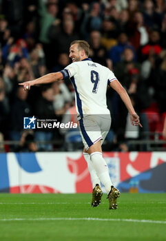 2024-09-10 - England's Harry Kane celebrates scoring their side's second goal of the game during the UEFA Nations League match between England and Finland at Wembley Stadium, London, England on 10 September 2024. Photo Rhianna Chadwick / Every Second Media / DPPI - FOOTBALL - NATIONS LEAGUE - ENGLAND V FINLAND - UEFA NATIONS LEAGUE - SOCCER