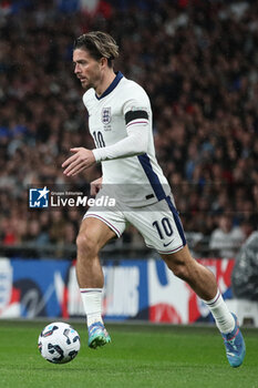 2024-09-10 - England's Jack Grealish during the UEFA Nations League match between England and Finland at Wembley Stadium, London, England on 10 September 2024. Photo Rhianna Chadwick / Every Second Media / DPPI - FOOTBALL - NATIONS LEAGUE - ENGLAND V FINLAND - UEFA NATIONS LEAGUE - SOCCER