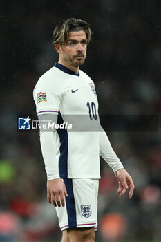 2024-09-10 - England's Jack Grealish during the UEFA Nations League match between England and Finland at Wembley Stadium, London, England on 10 September 2024. Photo Rhianna Chadwick / Every Second Media / DPPI - FOOTBALL - NATIONS LEAGUE - ENGLAND V FINLAND - UEFA NATIONS LEAGUE - SOCCER