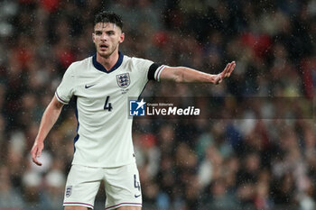 2024-09-10 - England's Declan Rice during the UEFA Nations League match between England and Finland at Wembley Stadium, London, England on 10 September 2024. Photo Rhianna Chadwick / Every Second Media / DPPI - FOOTBALL - NATIONS LEAGUE - ENGLAND V FINLAND - UEFA NATIONS LEAGUE - SOCCER