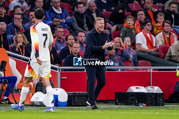 2024-09-10 - Head Coach Ronald Koeman of Netherlands coaches his players during the UEFA Nations League 2024/2025 League A Group 3 match between Netherlands and Germany at Johan Cruijff ArenA on September 10, 2024 in Amsterdam, Netherlands. Photo Andre Weening/ Orange Pictures / DPPI - FOOTBALL - NATIONS LEAGUE - NETHERLANDS V GERMANY - UEFA NATIONS LEAGUE - SOCCER