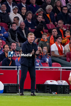 2024-09-10 - Head Coach Ronald Koeman of Netherlands coaches his players during the UEFA Nations League 2024/2025 League A Group 3 match between Netherlands and Germany at Johan Cruijff ArenA on September 10, 2024 in Amsterdam, Netherlands. Photo Andre Weening/ Orange Pictures / DPPI - FOOTBALL - NATIONS LEAGUE - NETHERLANDS V GERMANY - UEFA NATIONS LEAGUE - SOCCER