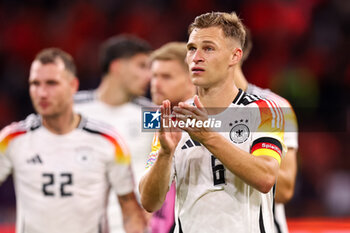 2024-09-10 - Joshua Kimmich of Germany during the UEFA Nations League 2024/2025 League A Group 3 match between Netherlands and Germany at Johan Cruijff ArenA on September 10, 2024 in Amsterdam, Netherlands. Photo Peter Lous/ Orange Pictures / DPPI - FOOTBALL - NATIONS LEAGUE - NETHERLANDS V GERMANY - UEFA NATIONS LEAGUE - SOCCER