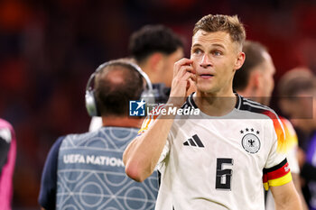 2024-09-10 - Joshua Kimmich of Germany during the UEFA Nations League 2024/2025 League A Group 3 match between Netherlands and Germany at Johan Cruijff ArenA on September 10, 2024 in Amsterdam, Netherlands. Photo Peter Lous/ Orange Pictures / DPPI - FOOTBALL - NATIONS LEAGUE - NETHERLANDS V GERMANY - UEFA NATIONS LEAGUE - SOCCER