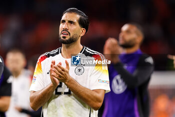 2024-09-10 - Emre Can of Germany during the UEFA Nations League 2024/2025 League A Group 3 match between Netherlands and Germany at Johan Cruijff ArenA on September 10, 2024 in Amsterdam, Netherlands. Photo Peter Lous/ Orange Pictures / DPPI - FOOTBALL - NATIONS LEAGUE - NETHERLANDS V GERMANY - UEFA NATIONS LEAGUE - SOCCER