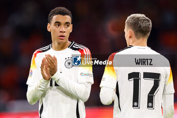 2024-09-10 - Jamal Musiala of Germany during the UEFA Nations League 2024/2025 League A Group 3 match between Netherlands and Germany at Johan Cruijff ArenA on September 10, 2024 in Amsterdam, Netherlands. Photo Peter Lous/ Orange Pictures / DPPI - FOOTBALL - NATIONS LEAGUE - NETHERLANDS V GERMANY - UEFA NATIONS LEAGUE - SOCCER