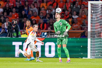 2024-09-10 - goalkeeper Bart Verbruggen of Netherlands during the UEFA Nations League 2024/2025 League A Group 3 match between Netherlands and Germany at Johan Cruijff ArenA on September 10, 2024 in Amsterdam, Netherlands. Photo Andre Weening/ Orange Pictures / DPPI - FOOTBALL - NATIONS LEAGUE - NETHERLANDS V GERMANY - UEFA NATIONS LEAGUE - SOCCER