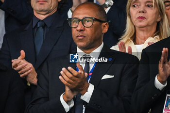 2024-09-06 - French Football Federation (FFF) President Philippe DIALLO during the UEFA Nations League, League A - Group 2 football match between France and Italy on September 6, 2024 at Parc des Princes stadium in Paris, France - FOOTBALL - NATIONS LEAGUE - FRANCE V ITALY - UEFA NATIONS LEAGUE - SOCCER