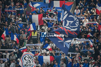 2024-09-06 - Supporters of France during the UEFA Nations League, League A - Group 2 football match between France and Italy on September 6, 2024 at Parc des Princes stadium in Paris, France - FOOTBALL - NATIONS LEAGUE - FRANCE V ITALY - UEFA NATIONS LEAGUE - SOCCER