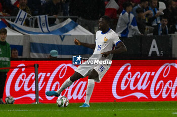 2024-10-10 - Ibrahima Konate (France) during the UEFA Nations League match between Israel vs. France on 10th October 2024 at the Bozsik Arena stadium in Budapest, Hungary - ISRAEL VS FRANCE - UEFA NATIONS LEAGUE - SOCCER