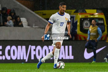 2024-10-10 - William Saliba (France) during the UEFA Nations League match between Israel vs. France on 10th October 2024 at the Bozsik Arena stadium in Budapest, Hungary - ISRAEL VS FRANCE - UEFA NATIONS LEAGUE - SOCCER