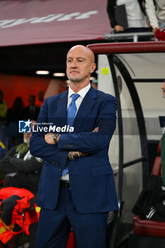 2024-10-11 - Head coach Marco Rossi (Hungary) portrait during the UEFA Nations League match between Hungary vs. Holland on 11th October 2024 at the Puskas Arena stadium in Budapest, Hungary - HUNGARY VS NETHERLANDS - UEFA NATIONS LEAGUE - SOCCER