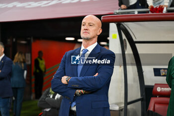 2024-10-11 - Head coach Marco Rossi (Hungary) portrait during the UEFA Nations League match between Hungary vs. Holland on 11th October 2024 at the Puskas Arena stadium in Budapest, Hungary - HUNGARY VS NETHERLANDS - UEFA NATIONS LEAGUE - SOCCER