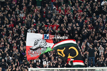 2024-10-11 - Hungary supporters during the UEFA Nations League match between Hungary vs. Holland on 11th October 2024 at the Puskas Arena stadium in Budapest, Hungary - HUNGARY VS NETHERLANDS - UEFA NATIONS LEAGUE - SOCCER