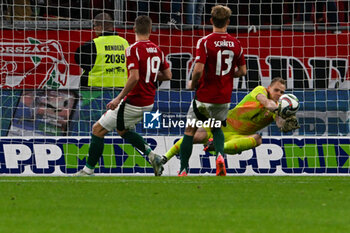 2024-10-11 - during the UEFA Nations League match between Hungary vs. Holland on 11th October 2024 at the Puskas Arena stadium in Budapest, Hungary - HUNGARY VS NETHERLANDS - UEFA NATIONS LEAGUE - SOCCER