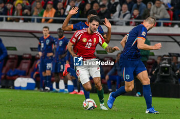 2024-10-11 - Dominik Szoboszlai (Hungary) during the UEFA Nations League match between Hungary vs. Holland on 11th October 2024 at the Puskas Arena stadium in Budapest, Hungary - HUNGARY VS NETHERLANDS - UEFA NATIONS LEAGUE - SOCCER