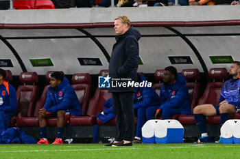 2024-10-11 - Head coach Ronald Koeman (Nederlands) during the UEFA Nations League match between Hungary vs. Holland on 11th October 2024 at the Puskas Arena stadium in Budapest, Hungary - HUNGARY VS NETHERLANDS - UEFA NATIONS LEAGUE - SOCCER