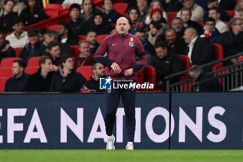 2024-10-10 - England interim manager Lee Carsley during the UEFA Nations League, League B, Group B2 football match between England and Greece on 10 October 2024 at Wembley Stadium in London, England - FOOTBALL - UEFA NATIONS LEAGUE - ENGLAND V GREECE - UEFA NATIONS LEAGUE - SOCCER