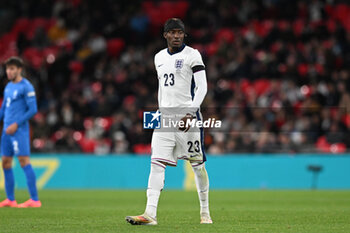 2024-10-10 - Noni Madueke (23) of England during the UEFA Nations League, League B, Group B2 football match between England and Greece on 10 October 2024 at Wembley Stadium in London, England - FOOTBALL - UEFA NATIONS LEAGUE - ENGLAND V GREECE - UEFA NATIONS LEAGUE - SOCCER