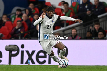 2024-10-10 - Noni Madueke (23) of England during the UEFA Nations League, League B, Group B2 football match between England and Greece on 10 October 2024 at Wembley Stadium in London, England - FOOTBALL - UEFA NATIONS LEAGUE - ENGLAND V GREECE - UEFA NATIONS LEAGUE - SOCCER