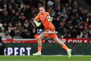 2024-10-10 - Jordan Pickford (1) of England during the UEFA Nations League, League B, Group B2 football match between England and Greece on 10 October 2024 at Wembley Stadium in London, England - FOOTBALL - UEFA NATIONS LEAGUE - ENGLAND V GREECE - UEFA NATIONS LEAGUE - SOCCER