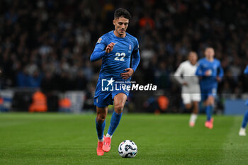 2024-10-10 - Dimitris Giannoulis (22) of Greece during the UEFA Nations League, League B, Group B2 football match between England and Greece on 10 October 2024 at Wembley Stadium in London, England - FOOTBALL - UEFA NATIONS LEAGUE - ENGLAND V GREECE - UEFA NATIONS LEAGUE - SOCCER