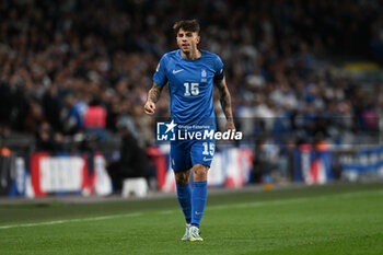 2024-10-10 - Lazaros Rota (15) of Greece during the UEFA Nations League, League B, Group B2 football match between England and Greece on 10 October 2024 at Wembley Stadium in London, England - FOOTBALL - UEFA NATIONS LEAGUE - ENGLAND V GREECE - UEFA NATIONS LEAGUE - SOCCER