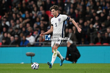 2024-10-10 - John Stones (5) of England during the UEFA Nations League, League B, Group B2 football match between England and Greece on 10 October 2024 at Wembley Stadium in London, England - FOOTBALL - UEFA NATIONS LEAGUE - ENGLAND V GREECE - UEFA NATIONS LEAGUE - SOCCER