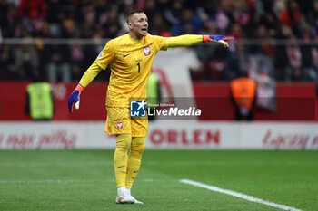 2024-10-12 - Lukasz Skorupski of Poland during the UEFA Nations League, League A, Group A1 football match between Poland and Portugal on 12 October 2024 at PGE Narodowy in Warsaw, Poland - FOOTBALL - UEFA NATIONS LEAGUE - POLAND V PORTUGAL - UEFA NATIONS LEAGUE - SOCCER