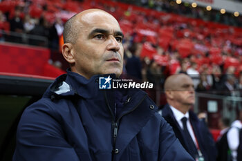 2024-10-12 - Coach Roberto Martinez of Portugal during the UEFA Nations League, League A, Group A1 football match between Poland and Portugal on 12 October 2024 at PGE Narodowy in Warsaw, Poland - FOOTBALL - UEFA NATIONS LEAGUE - POLAND V PORTUGAL - UEFA NATIONS LEAGUE - SOCCER