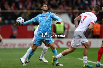 2024-10-12 - Diogo Costa of Portugal during the UEFA Nations League, League A, Group A1 football match between Poland and Portugal on 12 October 2024 at PGE Narodowy in Warsaw, Poland - FOOTBALL - UEFA NATIONS LEAGUE - POLAND V PORTUGAL - UEFA NATIONS LEAGUE - SOCCER