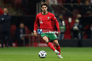 2024-10-12 - Pedro Neto of Portugal during the UEFA Nations League, League A, Group A1 football match between Poland and Portugal on 12 October 2024 at PGE Narodowy in Warsaw, Poland - FOOTBALL - UEFA NATIONS LEAGUE - POLAND V PORTUGAL - UEFA NATIONS LEAGUE - SOCCER