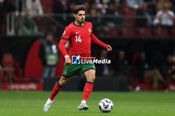 2024-10-12 - Pedro Neto of Portugal during the UEFA Nations League, League A, Group A1 football match between Poland and Portugal on 12 October 2024 at PGE Narodowy in Warsaw, Poland - FOOTBALL - UEFA NATIONS LEAGUE - POLAND V PORTUGAL - UEFA NATIONS LEAGUE - SOCCER