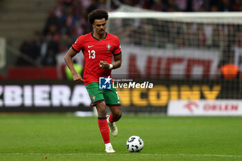 2024-10-12 - Renato Veiga of Portugal during the UEFA Nations League, League A, Group A1 football match between Poland and Portugal on 12 October 2024 at PGE Narodowy in Warsaw, Poland - FOOTBALL - UEFA NATIONS LEAGUE - POLAND V PORTUGAL - UEFA NATIONS LEAGUE - SOCCER