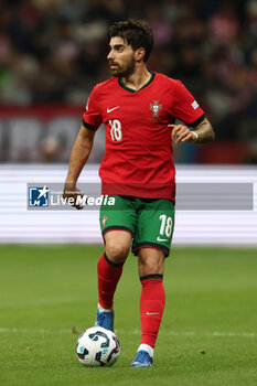 2024-10-12 - Ruben Neves of Portugal during the UEFA Nations League, League A, Group A1 football match between Poland and Portugal on 12 October 2024 at PGE Narodowy in Warsaw, Poland - FOOTBALL - UEFA NATIONS LEAGUE - POLAND V PORTUGAL - UEFA NATIONS LEAGUE - SOCCER