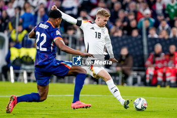 2024-10-14 - Maximilian Mittelstädt of Germany during the UEFA Nations League, League A, Group 3 football match between Germany and Netherlands on October 14, 2024 at Allianz Arena in Munich, Germany - FOOTBALL - UEFA NATIONS LEAGUE - GERMANY V NETHERLANDS - UEFA NATIONS LEAGUE - SOCCER