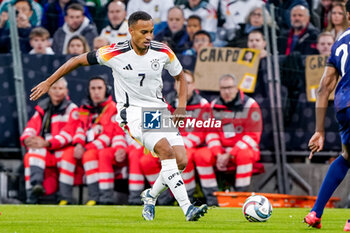 2024-10-14 - Jamie Leweling of Germany during the UEFA Nations League, League A, Group 3 football match between Germany and Netherlands on October 14, 2024 at Allianz Arena in Munich, Germany - FOOTBALL - UEFA NATIONS LEAGUE - GERMANY V NETHERLANDS - UEFA NATIONS LEAGUE - SOCCER