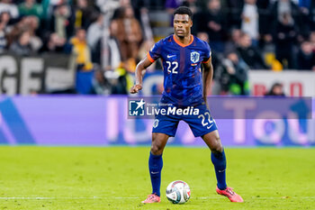 2024-10-14 - Denzel Dumfries of Netherlands during the UEFA Nations League, League A, Group 3 football match between Germany and Netherlands on October 14, 2024 at Allianz Arena in Munich, Germany - FOOTBALL - UEFA NATIONS LEAGUE - GERMANY V NETHERLANDS - UEFA NATIONS LEAGUE - SOCCER