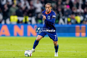 2024-10-14 - Xavi Simons of Netherlands during the UEFA Nations League, League A, Group 3 football match between Germany and Netherlands on October 14, 2024 at Allianz Arena in Munich, Germany - FOOTBALL - UEFA NATIONS LEAGUE - GERMANY V NETHERLANDS - UEFA NATIONS LEAGUE - SOCCER