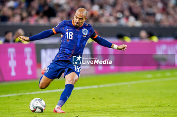 2024-10-14 - Donyell Malen of Netherlands during the UEFA Nations League, League A, Group 3 football match between Germany and Netherlands on October 14, 2024 at Allianz Arena in Munich, Germany - FOOTBALL - UEFA NATIONS LEAGUE - GERMANY V NETHERLANDS - UEFA NATIONS LEAGUE - SOCCER