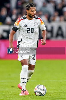 2024-10-14 - Serge Gnabry of Germany during the UEFA Nations League, League A, Group 3 football match between Germany and Netherlands on October 14, 2024 at Allianz Arena in Munich, Germany - FOOTBALL - UEFA NATIONS LEAGUE - GERMANY V NETHERLANDS - UEFA NATIONS LEAGUE - SOCCER