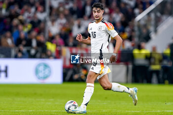 2024-10-14 - Aleksandar Pavlovic of Germany during the UEFA Nations League, League A, Group 3 football match between Germany and Netherlands on October 14, 2024 at Allianz Arena in Munich, Germany - FOOTBALL - UEFA NATIONS LEAGUE - GERMANY V NETHERLANDS - UEFA NATIONS LEAGUE - SOCCER