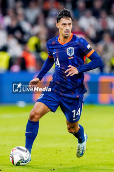 2024-10-14 - Tijjani Reijnders of Netherlands during the UEFA Nations League, League A, Group 3 football match between Germany and Netherlands on October 14, 2024 at Allianz Arena in Munich, Germany - FOOTBALL - UEFA NATIONS LEAGUE - GERMANY V NETHERLANDS - UEFA NATIONS LEAGUE - SOCCER