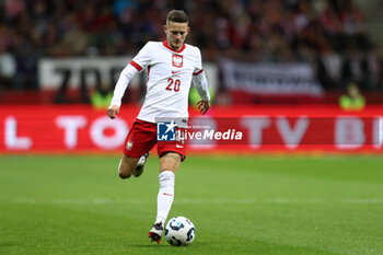 13/10/2024 - Sebastian Szymanski of Poland during the UEFA Nations League, League A, Group A1 football match between Poland and Croatia on 15 October 2024 at PGE Narodowy stadium in Warsaw, Poland - FOOTBALL - UEFA NATIONS LEAGUE - POLAND V CROATIA - UEFA NATIONS LEAGUE - CALCIO