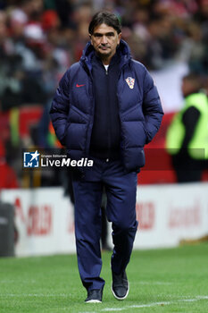 2024-10-15 - Coach Zlatko Dalic of Croatia during the UEFA Nations League, League A, Group A1 football match between Poland and Croatia on 15 October 2024 at PGE Narodowy stadium in Warsaw, Poland - FOOTBALL - UEFA NATIONS LEAGUE - POLAND V CROATIA - UEFA NATIONS LEAGUE - SOCCER