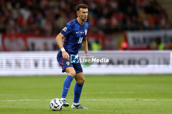 2024-10-15 - Ivan Perisic of Croatia during the UEFA Nations League, League A, Group A1 football match between Poland and Croatia on 15 October 2024 at PGE Narodowy stadium in Warsaw, Poland - FOOTBALL - UEFA NATIONS LEAGUE - POLAND V CROATIA - UEFA NATIONS LEAGUE - SOCCER