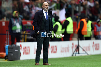 2024-10-15 - Coach Michal Probierz of Poland during the UEFA Nations League, League A, Group A1 football match between Poland and Croatia on 15 October 2024 at PGE Narodowy stadium in Warsaw, Poland - FOOTBALL - UEFA NATIONS LEAGUE - POLAND V CROATIA - UEFA NATIONS LEAGUE - SOCCER